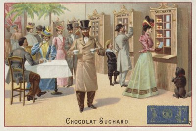 Suchard chocoladeautomaten door European School